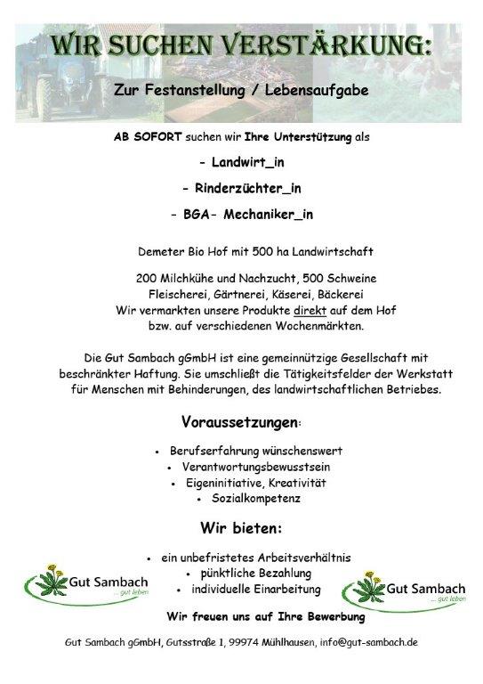 Gut Sambach gGmbH